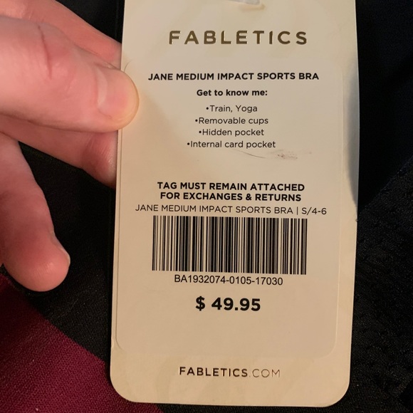 Fabletics Jane Medium Impact Sports Bra - Picture 4 of 8